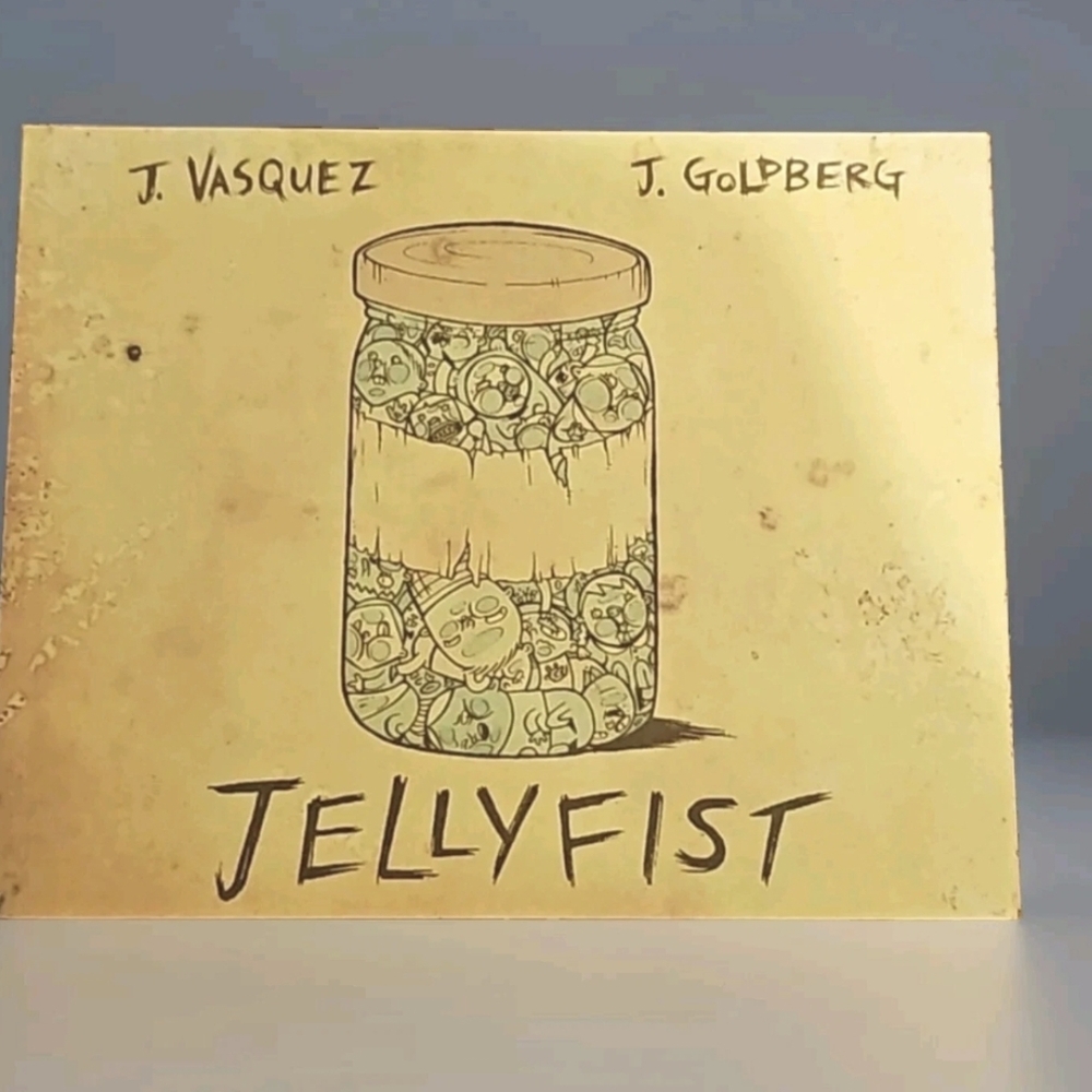 FIRST PRINTING* Jellyfist by J Vasquez and J Goldberg 2007 RARE